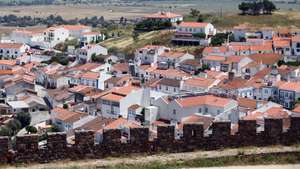 Vista geral da vila de Arraiolos, 2 de junho de 2017. NUNO VEIGA/LUSA