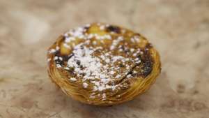 Pastel de nata da pastelaria Manteigaria, na Praça do Rossio, em Lisboa, 18 de julho de 2025. Doces. Açúcar. Alimentação. Alimentos. Sobremesa. ANTÓNIO PEDRO SANTOS/LUSA