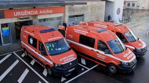 Entrada das Urgências do Hospital de São João no Porto, 2 de dezembro de 2025. O Presidente da República, Marcelo Rebelo de Sousa, operado na segunda-feira a uma hérnia encarcerada, passou bem a noite e poderá ter alta na quarta-feira, se tudo estiver a correr bem, segundo a presidente do Hospital de São João. JOSÉ COELHO/LUSA