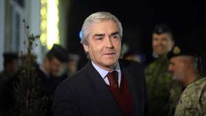 Nuno Melo, ministro da Defesa Nacional, visita o Hospital das Forças Armadas no Porto, 06 de janeiro de 2026. ESTELA SILVA/LUSA