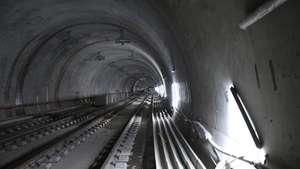 Obras da Linha Rosa da Metro do Porto. Porto, 09 de janeiro de 2026. FERNANDO VELUDO/LUSA