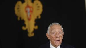 O Presidente da República, Marcelo Rebelo de Sousa, profere uma mensagem a propósito da realização do segundo sufrágio das Eleições Presidenciais de 2026, no Palácio de Belém, em Lisboa, 07 de fevereiro de 2026. ANTÓNIO PEDRO SANTOS/LUSA