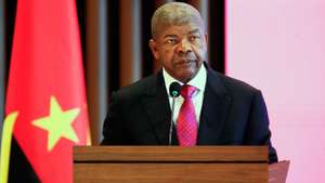 O Presidente de Angola, João Lourenço, discursa durante a cerimónia de Abertura do Ano Judicial, no Complexo Protocolar da Presidência da República, em Luanda, Angola, 03 de março de 2026. AMPE ROGÉRIO/LUSA