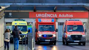 Entrada das Urgências do Hospital de São João no Porto, 2 de dezembro de 2025. O Presidente da República, Marcelo Rebelo de Sousa, operado na segunda-feira a uma hérnia encarcerada, passou bem a noite e poderá ter alta na quarta-feira, se tudo estiver a correr bem, segundo a presidente do Hospital de São João. JOSÉ COELHO/LUSA
