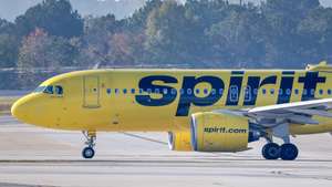 epa11727644 A departing Spirit Airlines aircraft taxis to a runway at Hartsfield-Jackson Atlanta International Airport in Atlanta, Georgia, USA, 18 November 2024. Florida-based budget air carrier Spirit Airlines announced it has filed for a 'prearranged' Chapter 11 bankruptcy protection amid mounting debts. The airline said its operations would continue as normal during the bankruptcy process.  EPA/ERIK S. LESSER
