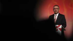 O Presidente da República, António José Seguro discursa durante o encontro com alunos portugueses, no Centro Cultural Artikuss de Sanem, inserido na visita oficial ao Grão-Ducado, Luxemburgo, 7 de junho de 2026. TIAGO PETINGA/LUSA
