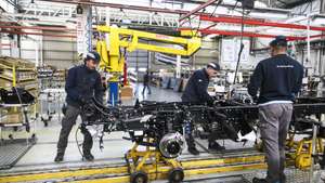 A fábrica da Mitsubishi Fuso Truck Europe na Zona Industrial do Tramagal, Abrantes, 31 de janeiro de 2025. PAULO CUNHA/LUSA