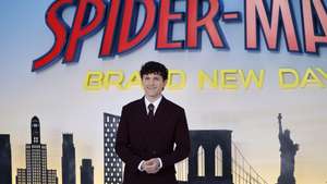 epa13140228 British actor and cast member Tom Holland arrives for the UK premiere of 'Spider-Man: Brand New Day' at the Odeon Luxe Leicester Square in London, Britain, 29 July 2026.  EPA/TOLGA AKMEN