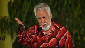 epa13145006 Kay Rala Xanana Gusmão, Prime Minister of the Democratic Republic of Timor-Leste speaks at the Key Forum as part of the 26th annual Garma Festival in Gulkula, Northern Territory, Australia, 01 August 2026. The Garma Festival takes place on the remote northeast Arnhem Land, celebrating Yolngu culture and customs in a four-day event hosted by the Yothu Yindi Foundation.  EPA/JAMES ROSS NO ARCHIVING - VISUALS FROM THE YYF GARMA 26TH ANNIVERSARY ARE STRICTLY FOR NEWS AND CURRENT AFFAIRS COVERAGE ONLY. VISUALS MUST NOT BE USED FOR PROMOTIONAL, ADVERTISING, COMMERCIAL, FUNDRAISING OR ANY OTHER PURPOSE AUSTRALIA AND NEW ZEALAND OUT