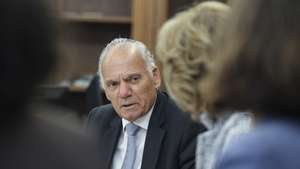 O procurador-geral da República, Amadeu Guerra ouvido esta tarde na Comissão de Assuntos Constitucionais, Direitos, Liberdades e Garantias na Assembleia da República em Lisboa, 28 de maio de 2026. MIGUEL A. LOPES/LUSA