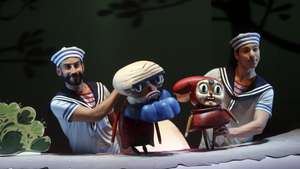Ensaio de imprensa do espetáculo "Barba Azul" do Teatro de Marionetas do Porto, que estreia no âmbito do 26º FIMP Festival Internacional de Marionetas do Porto, no Teatro Municipal Campo Alegre, Porto,14  de outubro de 2015. ESTELA SILVA/LUSA