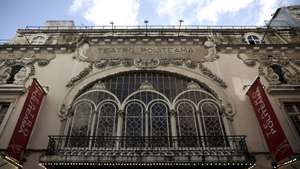 Fachada do Teatro Politeama, Lisboa, 14 de março de 2024. CARLOS M. ALMEIDA/LUSA