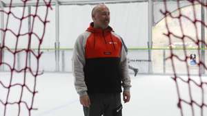 Pedro Farromba, presidente da Federação Portuguesa de Desportos de inverno na Ice Arena, nas Penhas da Saúde, Covilhã, que está a viver um ambiente fora do comum, com a organização do I Torneio Internacional de hóquei no gelo em Portugal, com seis equipas e jogadores de oito nacionalidades, 26 de março de 2022.  (ACOMPANHA TEXTO DE 27 DE MARÇO DE 2022) MIGUEL PEREIRA DA SILVA/LUSA