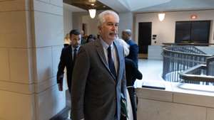 epa10873242 Director of the CIA William Burns arrives to attend a closed-door briefing by US intelligence and military officials on the subject of Ukraine for members of the US Senate, on Capitol Hill in Washington, DC, USA, 20 September 2023. Ukrainian President Volodymyr Zelensky will visit the United States Congress on 21 September to make a case for further military aid.  EPA/MICHAEL REYNOLDS