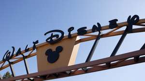 epa11721791 Signage hangs at the gate at Walt Disney Co. Studios in Burbank, California, USA, 14 November 2024. Walt Disney stock jumped 10% early 14 November after the company reported its fiscal fourth quarter earnings. The company's streaming businesses posted an operating profit of $321 million in the fiscal fourth quarter, compared with a $387 million loss a year ago.  EPA/CAROLINE BREHMAN