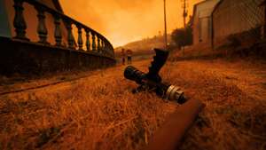 Incêndio em Borbela, Vila Real, 10 de Agosto de 2025. A frente do incêndio de Vila Real que causa mais preocupações hoje é a que está “a tocar” nas localidades de Relva, Lordelo e Borbela, estando a ser feitos, nesta última aldeia, confinamentos pontuais de pessoas por precaução. PEDRO SARMENTO COSTA/LUSA