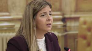 A ministra da Cultura, Juventude e Desporto, Margarida Balseiro Lopes, intervém na audição na Comissão de Assuntos Constitucionais, Direitos, Liberdades e Garantias, na Assembleia da República, em Lisboa, 28 de janeiro de 2026. JOÃO RELVAS/LUSA