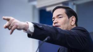 epaselect epa12934866 US Secretary of State Marco Rubio speaks about the Iran war in the White House Press Briefing Room in Washington, DC, USA, 05 May 2026. Rubio also addressed Cuba and Taiwan during the briefing.  EPA/JIM LO SCALZO