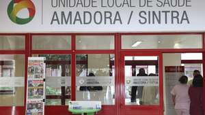 Hall  do hospital Amadora-Sintra (hospital professor Fernando Fonseca), na Amadora, 14 de janeiro de 2026. ANTÓNIO COTRIM/LUSA