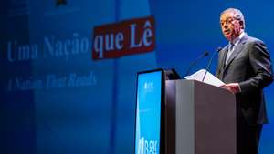 O Presidente da República, António José Seguro, durante a sua intervenção na sessão de encerramento do 4.º BOOK 2.0 - O Futuro da Leitura, no Centro Cultural de Belém, em Lisboa, 16 de setembro de 2026. TIAGO PETINGA/LUSA