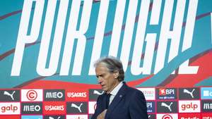 epa13247791 Portugal national soccer team head coach Jorge Jesus announces the squad for the upcoming UEFA Nations League matches against Wales, Norway and Denmark, during a press conference at Cidade do Futebol, Oeiras, Portugal, 18 September 2026.  EPA/JOSE SENA GOULAO
