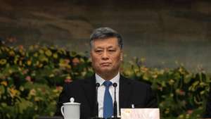 epa11946190 Ma Xingrui, Xinjiang Communist Party Chief, attends the Xinjiang delegation group meeting during The Third Session of the 14th National People’s Congress (NPC) of China 07 March 2025. China's major annual political meetings, known as the 'Lianghui' or 'Two Sessions,' began on 04 March with the opening of the Chinese People's Political Consultative Conference (CPPCC), while the National People's Congress (NPC) opened on 05 March.  EPA/JESSICA LEE