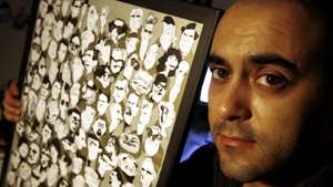 Para André Carrilho, o cinema é uma disciplina diferente do que faz, sem os excessos e exageros de caricatura, mas acaba por ser um prolongamento do seu trabalho como ilustrador e autor de banda desenhada, 01 de Agosto de 2007.   TIAGO PETINGA/LUSA