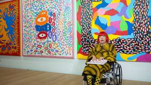 epa13193747 (FILE) - Japanese artist Yayoi Kusama attends a media preview of the Yayoi Kusama Museum and her latest works in Tokyo, Japan, 26 September 2017. (reissued 27 August 2026). Kusama died in a Tokyo hospital on 14 August 2026, according to a statement published on her website on 27 August 2026.  EPA/FRANCK ROBICHON EDITORIAL USE ONLY