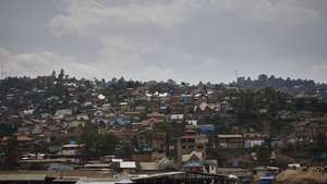 epa08299917 A dockside view of the city of Bukavu, South Kivu, the Democratic Republic of the Congo, 04 March 2020. (issued 17 March 2020) The Democratic Republic of Congo is home to some of the world’s most biodiverse locations, however, conflict, poachers and lawlessness are a constant threat to the unique species inhabiting the forests. Conservation authorities have created a safe haven for threatened chimpanzees and several other species of monkey. Orphaned by poaching, saved from the pet or bushmeat trade, rescued primates are often traumatised and medically vulnerable.  EPA/HUGH KINSELLA CUNNINGHAM  ATTENTION: This Image is part of a PHOTO SET