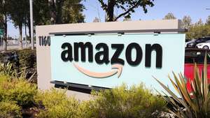 epa12492018 Signage at the Amazon corporate office in Sunnyvale, California, USA, 29 October 2025. Amazon is schedule to release their earnings report at the end of the closing bell on 30 October 2025.  EPA/JOHN G. MABANGLO