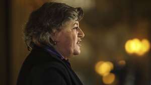 A ex-candidata presidencial Ana Gomes usa da palavra durante uma conferência promovida pelo Bloco de Esquerda sobre combate à corrupção, que decorreu na Casa do Alentejo, em Lisboa, 08 de dezembro de 2021. ANDRÉ KOSTERS / LUSA