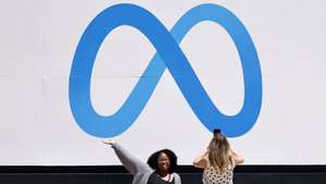 epa12271451 A person poses in front the Meta signage at the Meta Platforms (Meta) headquarters in Menlo Park, California, USA, 29 July 2025. Meta will release their earnings report at the end of the closing bell on 30 July.  EPA/JOHN G. MABANGLO