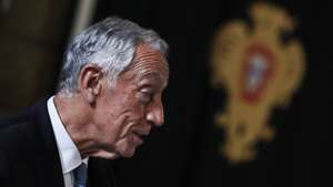 O Presidente da República, Marcelo Rebelo de Sousa, intervém durante a sessão de encerramento da auscultação do Livro Branco "Mais e melhores empregos para os jovens", que decorreu em Lisboa, 15 de julho de 2022. ANTÓNIO COTRIM/LUSA