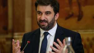 O ministro da Educação, Tiago Brandão Rodrigues