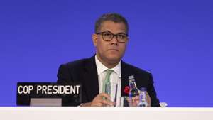 Alok Sharma, o presidente da COP26 em Glasgow