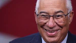 epa09644664 Portugal's Prime Minister Antonio Costa reacts as he arrives to attend a European Union Summit with all 27 EU leaders at The European Council Building in Brussels, Belgium, 16 December 2021. The quick spread of the coronavirus Omicron variant throughout Europe and elsewhere has added a sense of urgency to the summit, with leaders struggling to present a united, bloc-wide approach.  EPA/KENZO TRIBOUILLARD / POOL