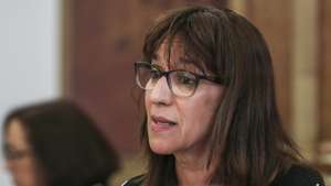 A ministra da Defesa Nacional, Helena Carreiras, durante a sua audição na Comissão de Defesa Nacional, na Assembleia da República, em Lisboa, 20 de julho de 2022. ANTÓNIO COTRIM/LUSA