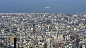 epa11566794 A plane lands at Beirut-Rafic Hariri International Airport, Lebanon, 27 August 2024. Hezbollah announced in a statement on 25 August that the group launched an aerial operation with numerous drones targeting Israeli territory as the &#039;phase one&#039; of a retaliatory attack for the killing of senior Hezbollah commander Fuad Shukr on 30 July in Beirut. The Israeli Defense Forces (IDF) said some 100 fighter jets struck and destroyed thousands of Hezbollah rocket launcher barrels, aimed for immediate fire toward northern and central Israel.  EPA/WAEL HAMZEH