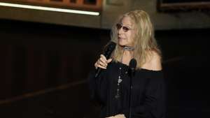 epa12824013 Barbra Streisand pays tribute to Rob Reiner and his wife Michele on stage during the the 98th annual Academy Awards ceremony at the Dolby Theatre in Los Angeles, California, USA, 15 March 2026.  EPA/CHRIS TORRES