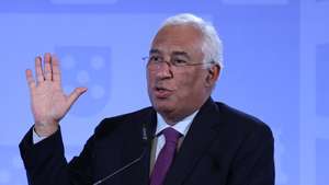 O primeiro-ministro, António Costa, durante a conferência de imprensa no final da reunião do Conselho de Ministros, no Palácio da Ajuda, em Lisboa, 16 de fevereiro de 2023. ANTÓNIO COTRIM/LUSA
