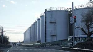 epa10356743 Storage tanks for contaminated water at the tsunami-crippled Fukushima Daiichi Nuclear Power Plant, in Okuma, Fukushima Prefecture, northern Japan, 09 December 2022. The nuclear power plant is being decommissioned, 11 years after being damaged in the March 2011 earthquake and tsunami. Tokyo Electric Power Company (TEPCO) is currently constructing an underwater tunnel to release the water treated by the ALPS decontamination system into the Pacific Ocean, a plan initially approved by the Japanese government in April 2021.  EPA/KIMIMASA MAYAMA
