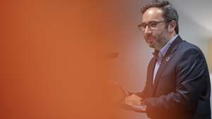Jorge Moreira da Silva, candidato à liderança do PSD participa no debate "Os valores da Social Democracia" - A Liderança em Debate", na 7.ª Academia de Formação Política para Mulheres do PSD, em Vila Nova de Gaia, 30 de abril de 2022. RICARDO CASTELO/LUSA