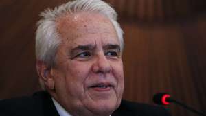 epa08231733 President of the Brazilian oil company Petrobras, Roberto Castello Branco offers a press conference in Rio de Janeiro, Brazil, 20 February 2020. The state-owned oil company Petrobras, the largest company in Brazil, closed 2019 with a record profit of 40.1 billion reais (about 9.2 billion US dollars), with which it consolidated the recovery initiated in 2018, when it achieved its first profit after four consecutive years of losses.  EPA/MARCELO SAYAO