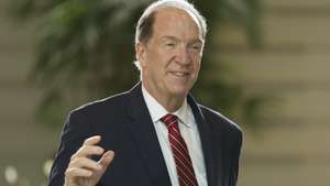 epa10180662 David Malpass, president of the World Bank Group, arrives for a meeting with Japan's Prime Minister Fumio Kishida (not pictured) at Kishida's official residence in Tokyo, Japan, 13 September 2022.  EPA/ISSEI KATO / POOL