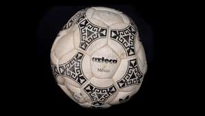 epa10243057 An undated handout photo made available by Graham Budd Auctions of the &quot;Hand of God ball&quot; in Wellingborough, Britain, 14 October 2022. The ball that was used to score one of the most controversial goals in football history is being sold by Ali Bin Nasser, the Tunisian referee who allowed the goal by Maradona in the FIFA 1986 World Cup quarter finals between Argentina and Argentina. The auction will take place on the 16 November 2022.  EPA/GRAHAM BUDD AUCTIONS HANDOUT MANDATORY CREDIT GRAHAM BUDD AUCTIONS HANDOUT HANDOUT EDITORIAL USE ONLY/NO SALES