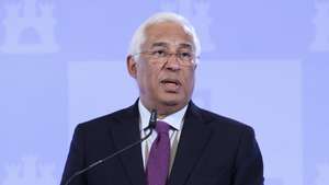 O primeiro-ministro, António Costa, durante a conferência de imprensa no final da reunião do Conselho de Ministros, no Palácio da Ajuda, em Lisboa, 16 de fevereiro de 2023. ANTÓNIO COTRIM/LUSA