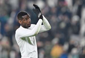 epa10496054 Juventus' Paul Pogba reacts after the Italian Serie A soccer match Juventus FC vs Torino FC at the Allianz Stadium in Turin, Italy, 28 February 2023,  EPA/ALESSANDRO DI MARCO