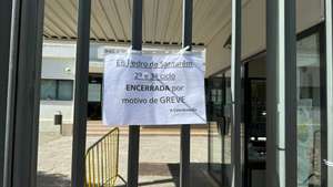 Escola Básica Pedro de Santarém, em Benfica, fechada devido a greve geral