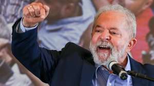 Lula Da Silva Gives Press Conference After Convictions Against Him Annulled