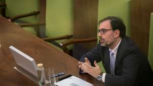 SNS Summit, a primeira cimeira organizada pela Direção Executiva do SNS, com a missão de criar sugestões para uma reforma nas urgências hospitalares. Intervenção do diretor de urgência do São João, Nelson Pereira. 23 de Março de 2023 Hospital de Santa Maria, Lisboa TOMÁS SILVA/OBSERVADOR